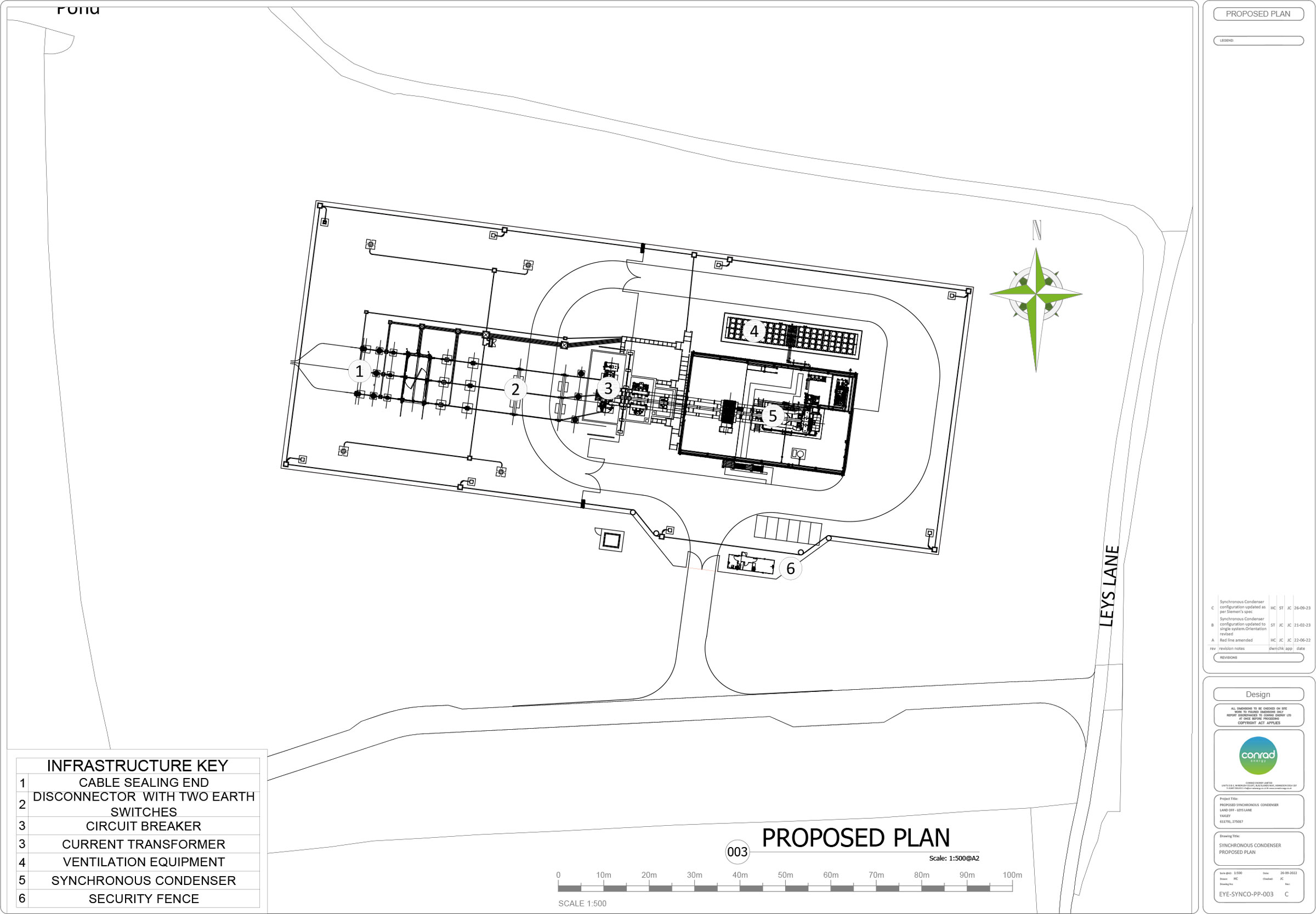 Eye Grid Stability Facility layout plan Eye Grid Stability Facility layout plan
